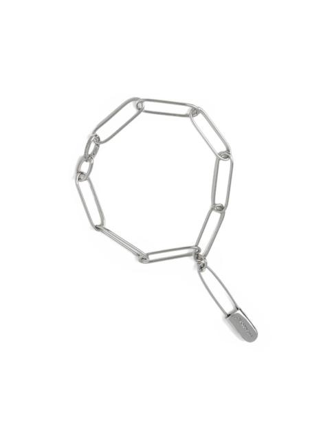 safety pin chain bracelet