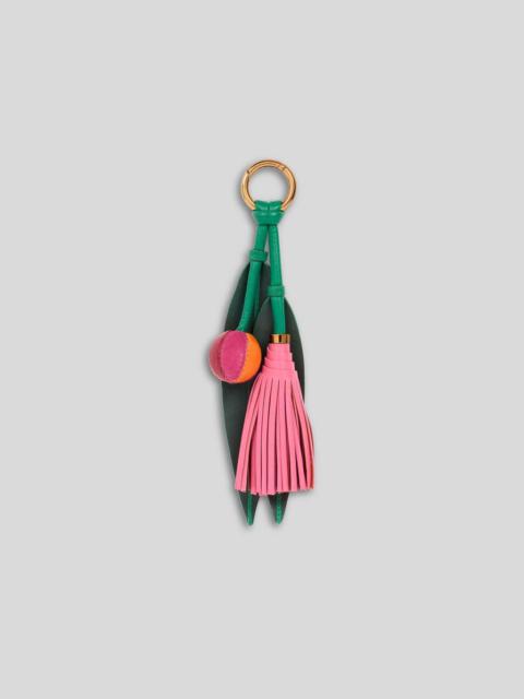 CHARM WITH TASSEL AND LEAVES
