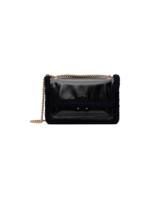 Black Trunk Chain Shoulder Bag