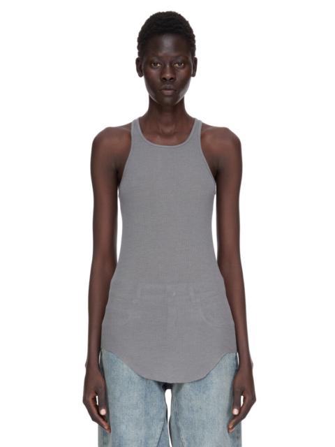 ribbed sleeveless top