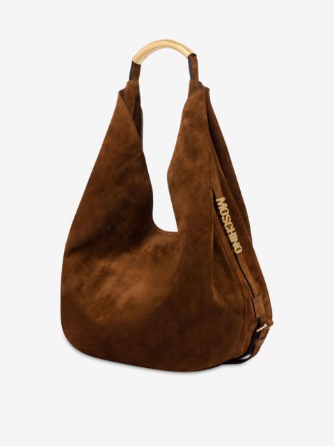 MOSCHINO HANDLE ME LARGE SHOULDER BAG