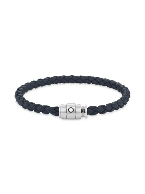 Bracelet Medium, Soft Leather, Avio Blue
