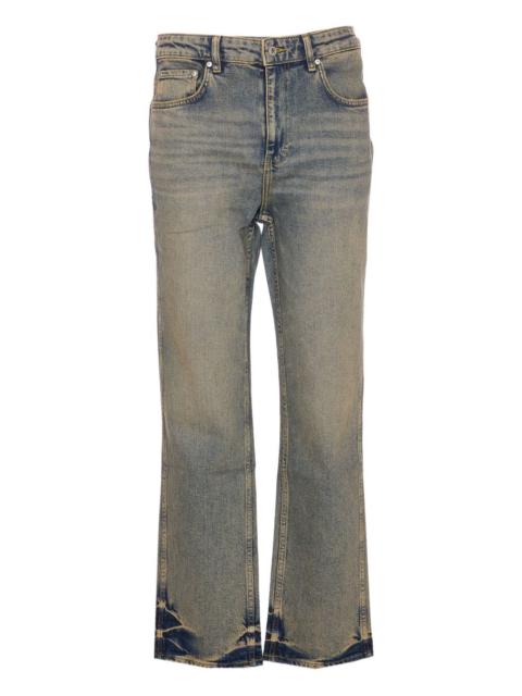 stretch-cotton jeans