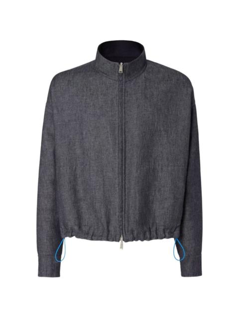 reversible denim jacket