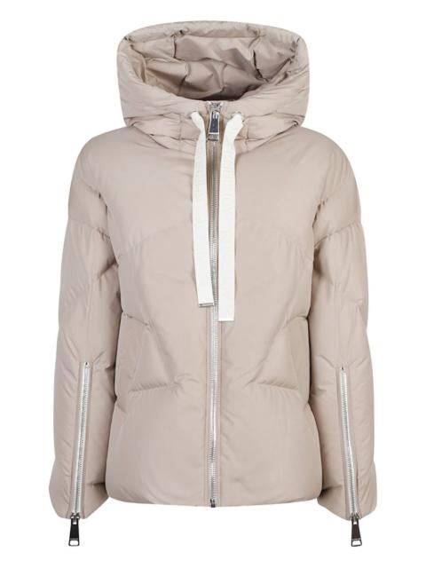 Iconic Milano hooded quilted jacket
