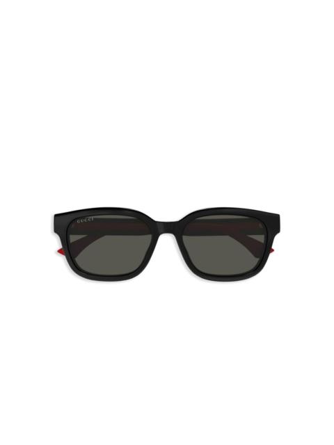 square-frame sunglasses