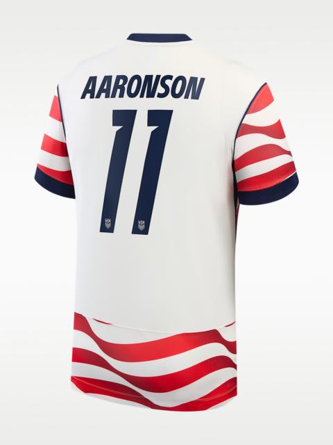 Brenden Aaronson USMNT 2026 Stadium Home Men's Nike Dri-FIT Soccer Jersey