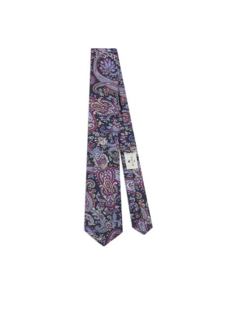 floral paisley silk tie