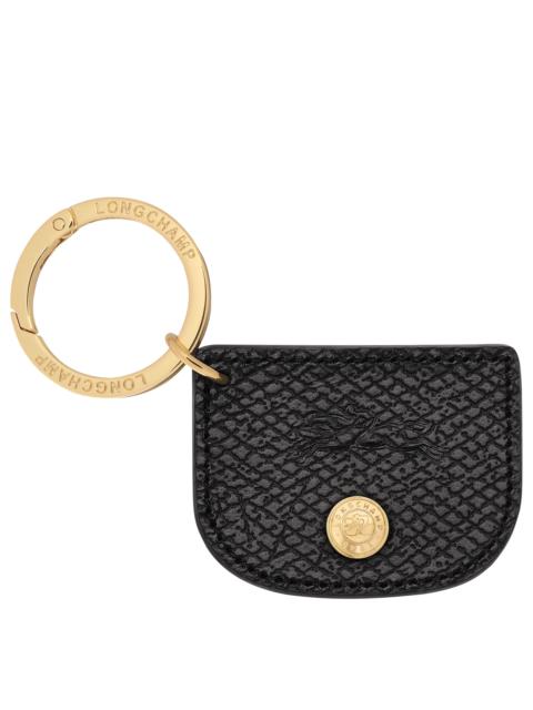 Épure Key ring Black - Leather