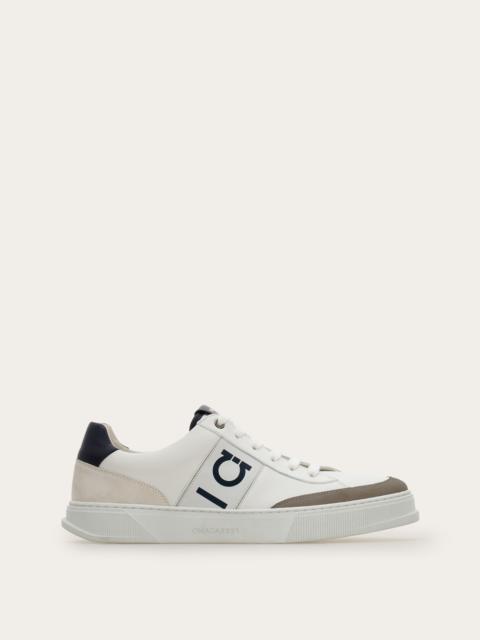 Low-top sneaker with Gancini detail