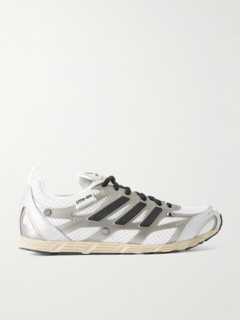 + Song For The Mute Adizero Pr Studded Rubber-trimmed Mesh Sneakers