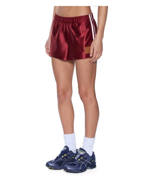 DERBY SHORT GARNET