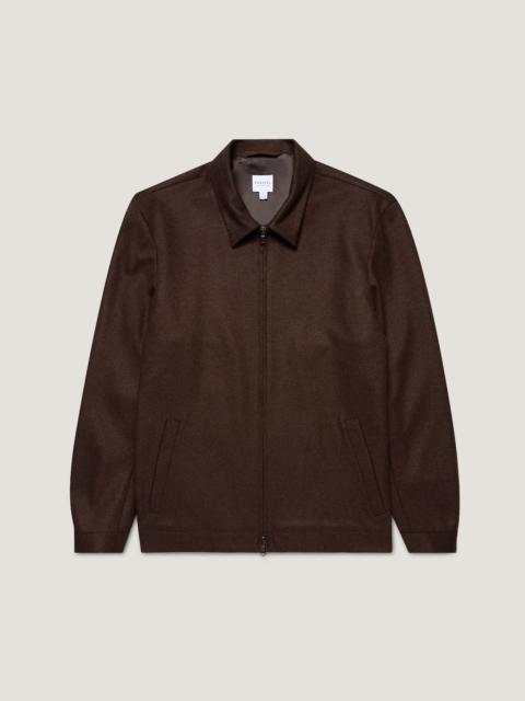 Boiled Wool Harrington Jacket