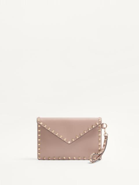 ROCKSTUD CALFSKIN POUCH