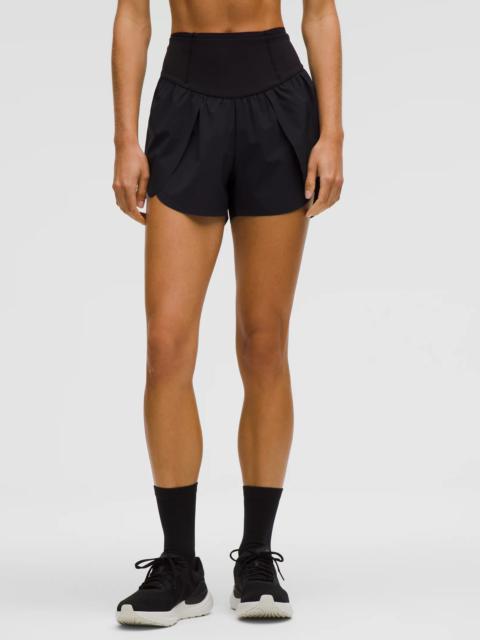 lululemon Go Further High-Rise Split Short 3"