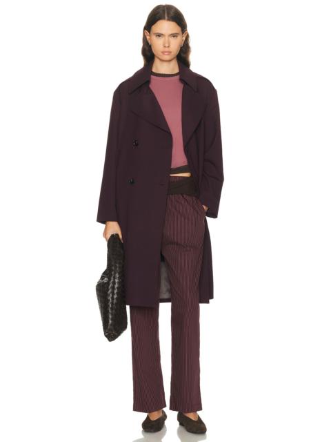 Jane Double Breasted Trench Coat