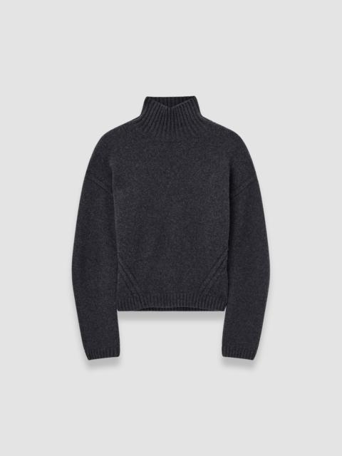 Luxe Cashmere High Neck Jumper