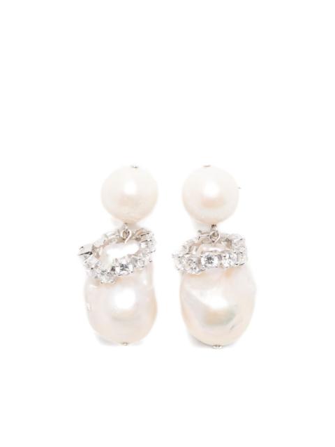 Woah! Did Life Just Give Me a Lemon pearl-embellished earrings