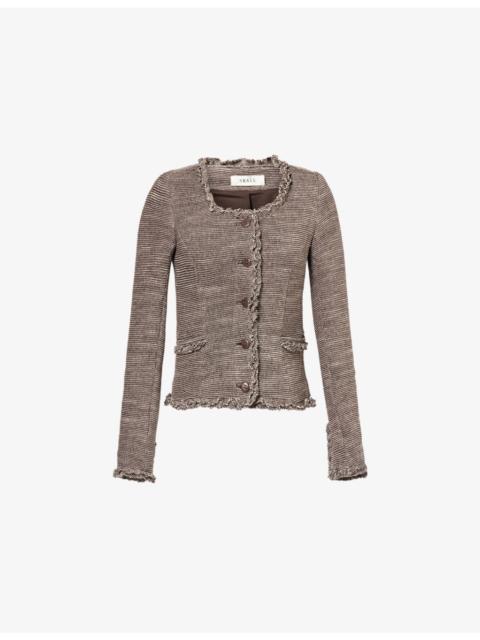 Rosa Cinched Cotton And Wool Jacket