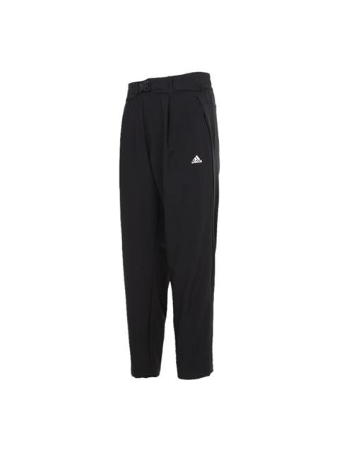adidas Wj Pnt Wv Warm Series Training Sports Woven Long Pants Black GP0889