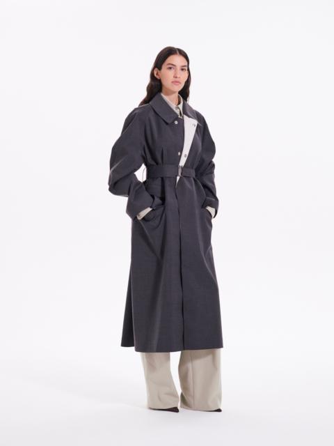 Double Faced Trench Coat