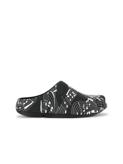 x OFFOS Music Note Clog