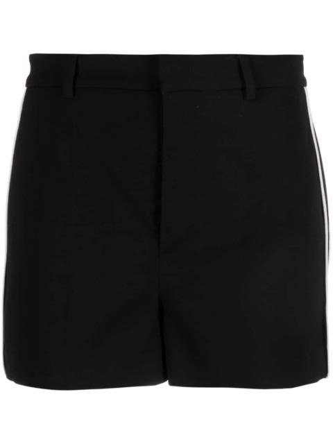 side-stripe tailored shorts