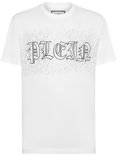 logo-embellished cotton T-shirt