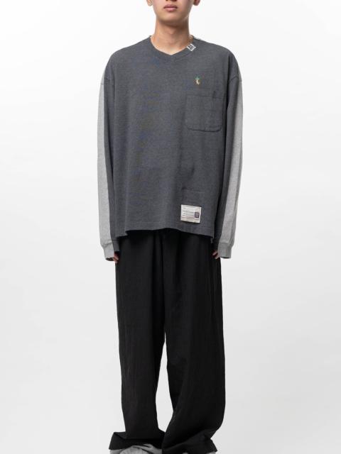 Front Back Combined Long Sleeve T-shirt