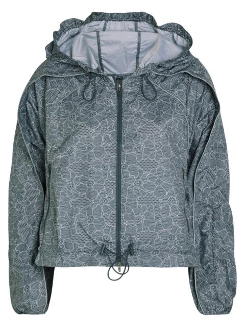 Adidas X Stella Mccartney Printed Hooded Shell Jacket