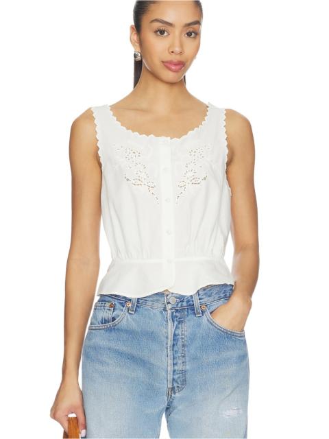 Jerry Tank Blouse Top