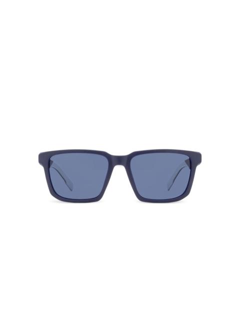 rectangular high-bridge sunglasses
