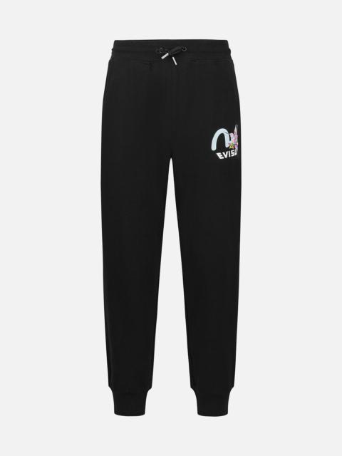 Hummingbird and Magnolia Print Regular Fit Sweatpants
