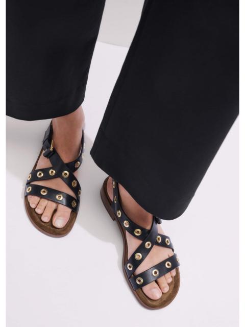 Eyelet Stud Sandal