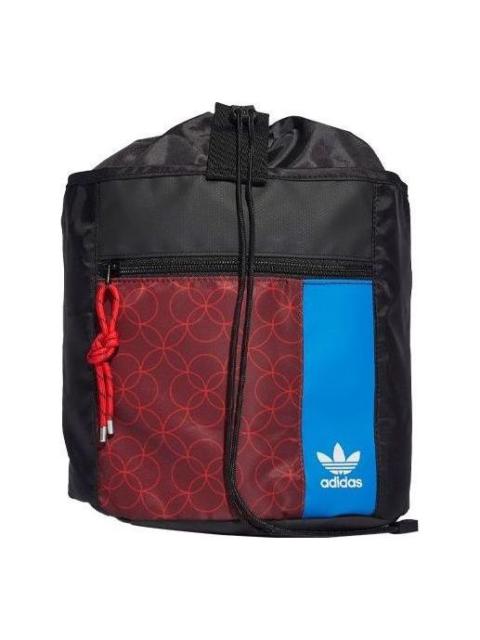 adidas Originals Bucket Bag 'Black Red Blue' HI1025