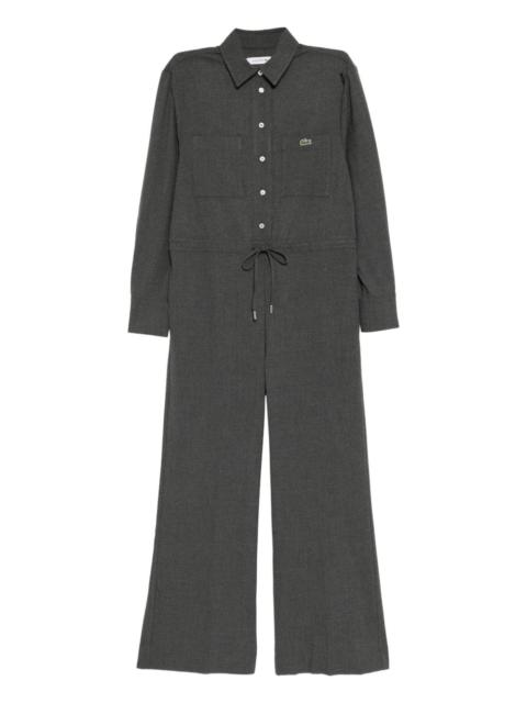 logo-embroidered jumpsuit