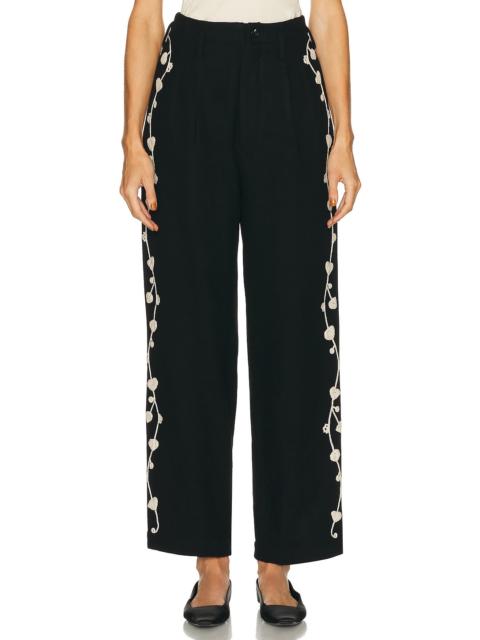 Snowdrop Applique Murray Trouser