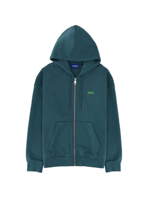zip-up hoodie