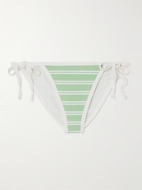 Bianco Striped Bikini Briefs