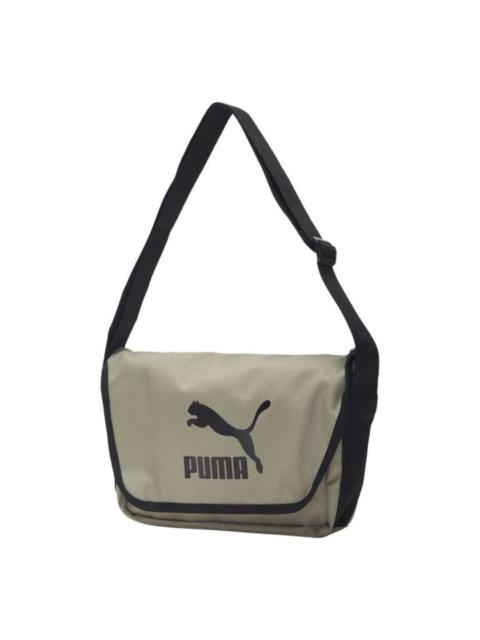 PUMA Originals Urban Messenger Bag 'Olive Green' 078007-03