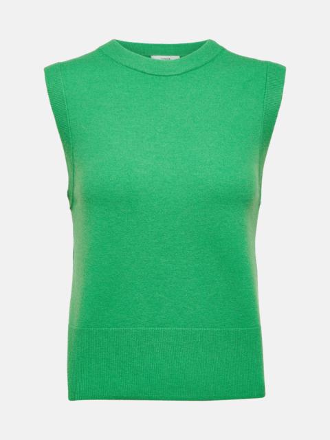 Wool-blend sweater vest