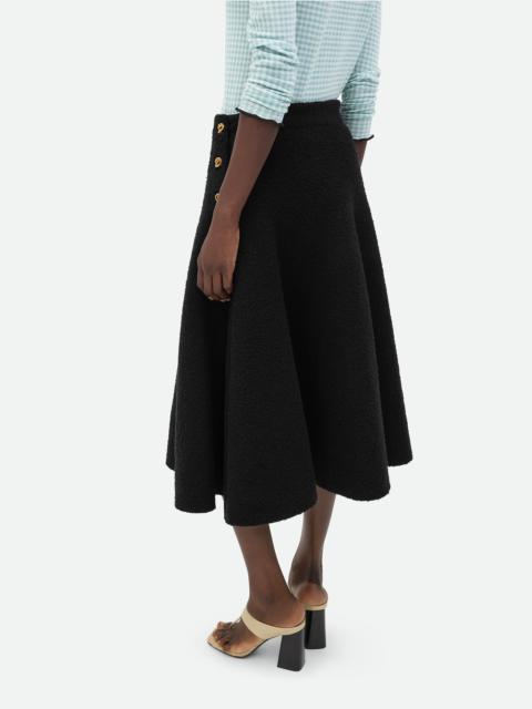 Wool Boucle Skirt