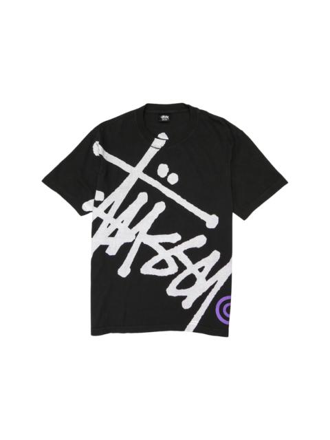 Stussy Big Basic Pigment Dyed Tee Black/Purple