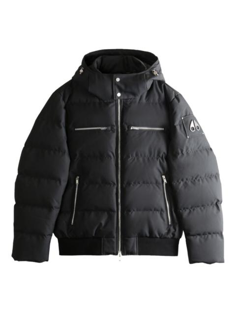 hooded zip-up jacket