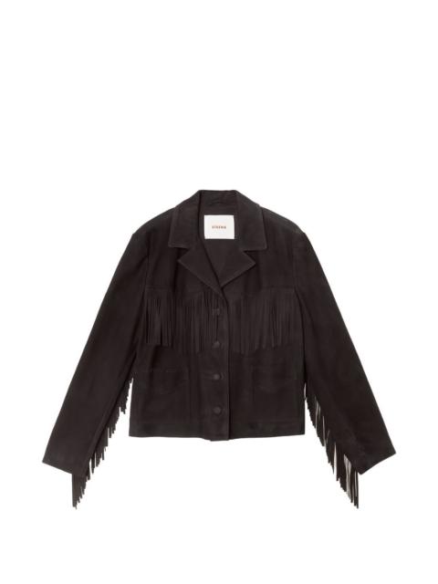 Clyde fringe-detail jacket