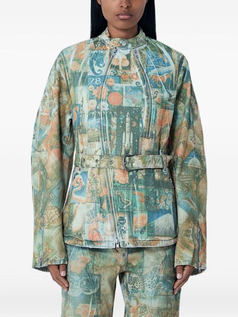 x Levi's Carina belt-detail jacket