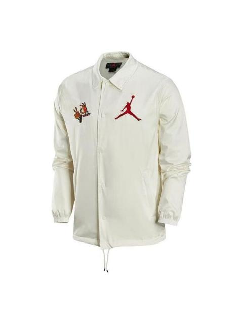 Air Jordan Coach Jacket 'White' FJ7709-133