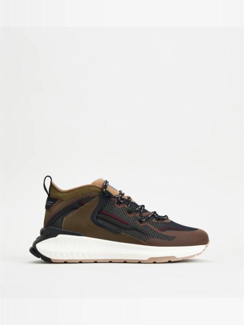 NO_CODE J IN TECHNICAL FABRIC AND LEATHER - BLACK, BROWN