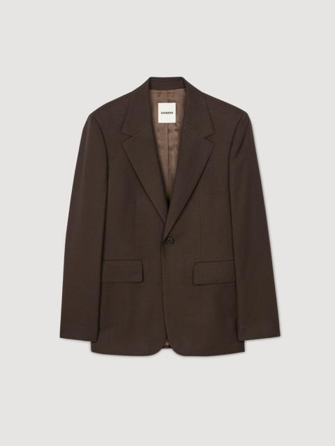 WOOL SUIT JACKET