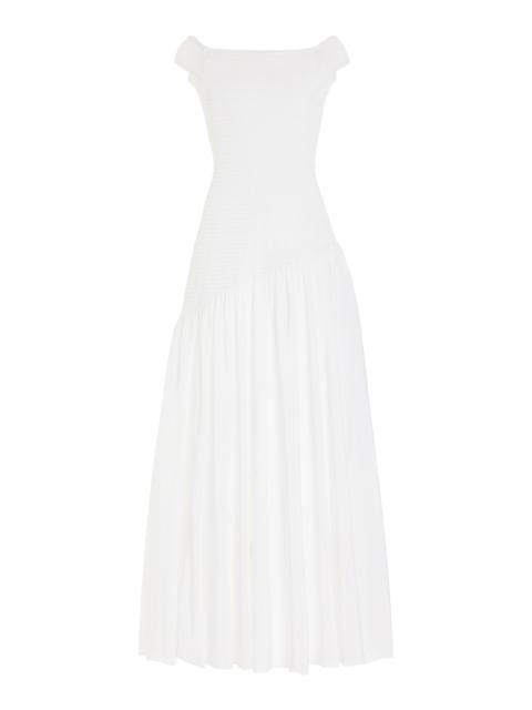 Veloso Dress in Silk Linen